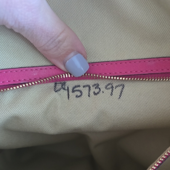 Valentino Vibrant Pink Studded Tote - Picture 12 of 16